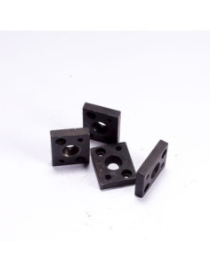 Płytka do montażu ze stali (dł. 50mm, szer. 40mm, śr. otworu 11mm) | Mechanika Przemysłowa | Sklep Eshop Dopak