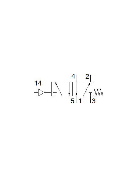VL-5-1/8-B Zawór pneumatyczny | Pneumatyka | Eshop Dopak | Wszystko dla Przemysłu