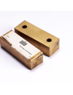 Blok ślizgowy z mosiądzu (100mm x szer. 35mm x 27mm) | Mechanika Przemysłowa | Sklep Eshop Dopak
