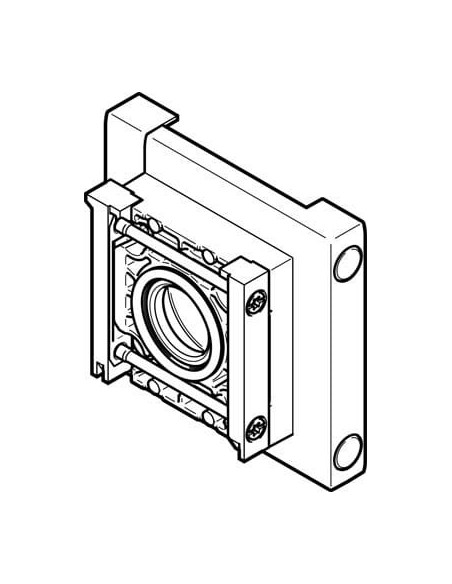 MS6-9-AMV Łącznik modułu | Pneumatyka | Eshop Dopak | Wszystko dla Przemysłu