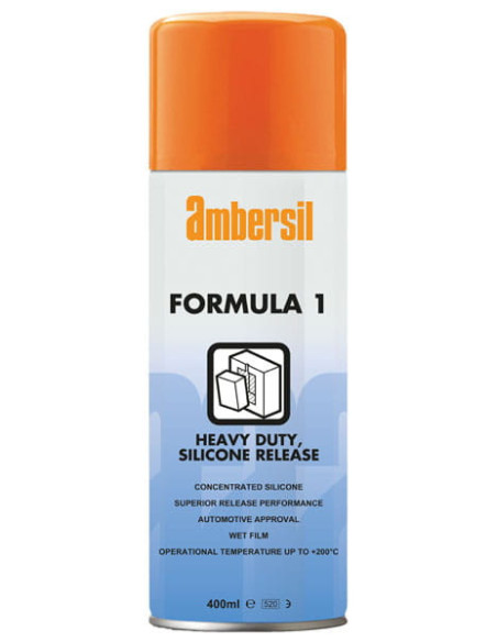 Formula 1, 31532, 400 ml, Ambersil, SILIKONOWY ŚRODEK ANTYADHEZYJNY DO DUŻYCH OBCIĄŻEŃ | Chemia techniczna | Eshop Dopak
