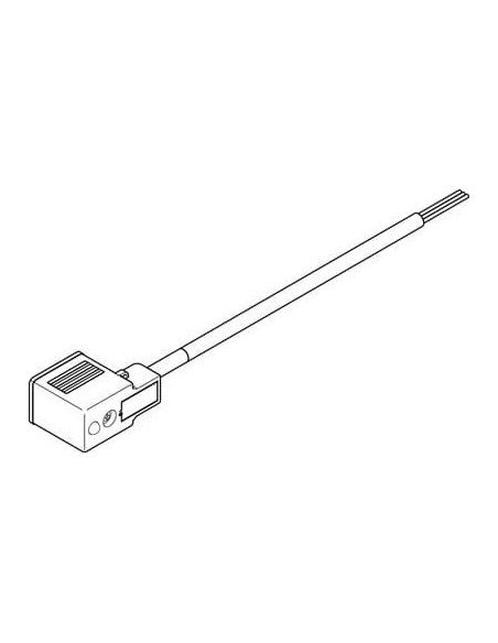 NEBV-B2W3-K-0.6-N-LE3 Kabel łączący | Przewody i Złącza | Eshop Dopak | Wszystko dla Przemysłu