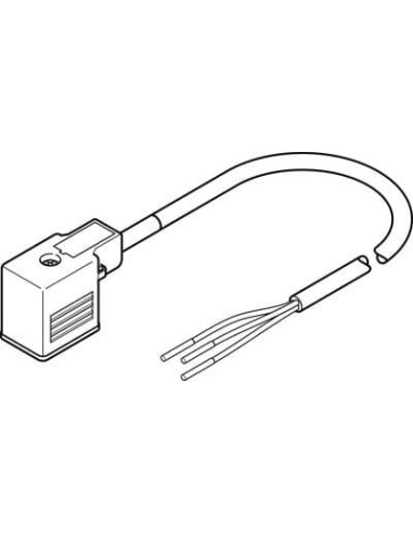 NEBV-B2W3F-P-K-0.6-N-LE3 Kabel łączący | Przewody i Złącza | Eshop Dopak | Wszystko dla Przemysłu