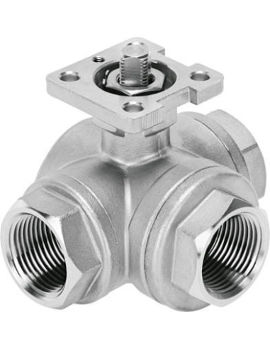 VZBE-3/8-T-63-F-3L-F04-V15V15 Zawór kulowy | Pneumatyka | Eshop Dopak | Wszystko dla Przemysłu