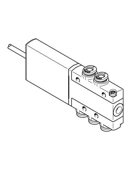 MHE2-MS1H-5/2-QS-4-K Elektrozawór | Pneumatyka | Eshop Dopak | Wszystko dla Przemysłu