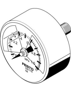 MA-40-1,0-R1/8-MPA-E-RG Manometr | Przyrządy Pomiarowe | Eshop Dopak | Wszystko dla Przemysłu