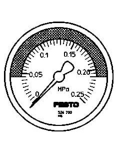 MA-50-0,25-R1/4-MPA-E-RG Manometr | Przyrządy Pomiarowe | Eshop Dopak | Wszystko dla Przemysłu