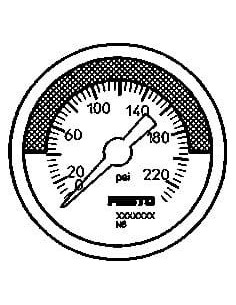 MA-40-232-R1/8-PSI-E-RG Manometr | Przyrządy Pomiarowe | Eshop Dopak | Wszystko dla Przemysłu