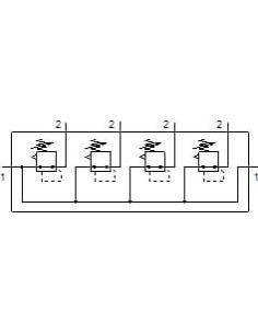 LRB-3/8-D-7-O-K4-MINI Bateria regulatorów ciśnieni a | Pneumatyka | Eshop Dopak | Wszystko dla Przemysłu 2
