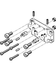 HAPG-58 Zespół adaptera | Pneumatyka | Eshop Dopak | Wszystko dla Przemysłu