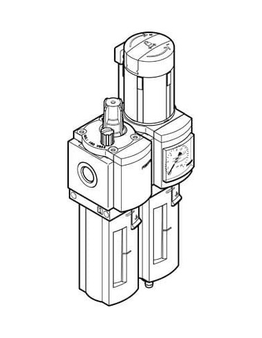 MSB6-1/2-FRC5:J1M1-Z Kombinacja zespołów przygotow ania powietrza | Pneumatyka | Eshop Dopak | Wszystko dla Przemysłu