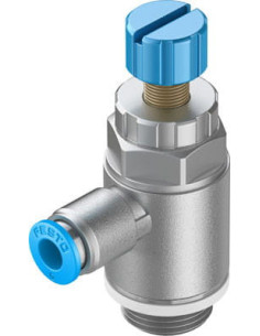 GRLA-3/8-QS-6-RS-D Zawór dławiąco-zwrotny | Hydraulika | Eshop Dopak | Wszystko dla Przemysłu
