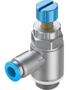 GRLA-3/8-QS-8-RS-D Zawór dławiąco-zwrotny | Hydraulika | Eshop Dopak | Wszystko dla Przemysłu