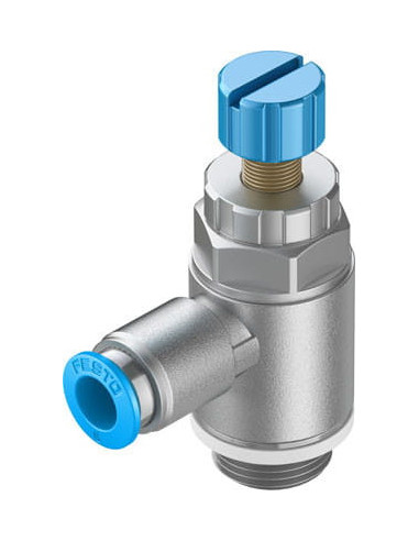 GRLA-3/8-QS-8-RS-D Zawór dławiąco-zwrotny | Hydraulika | Eshop Dopak | Wszystko dla Przemysłu
