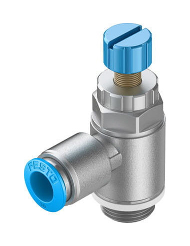 GRLA-3/8-QS-10-RS-D Zawór dławiąco-zwrotny | Hydraulika | Eshop Dopak | Wszystko dla Przemysłu