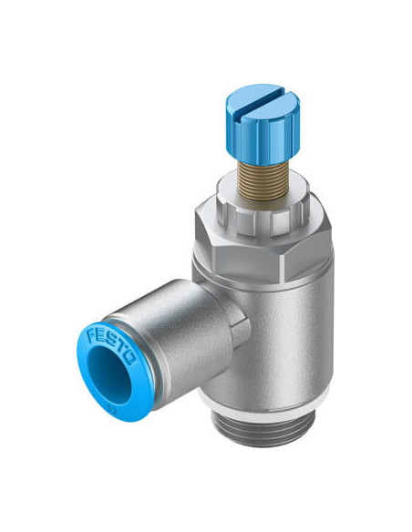 GRLA-1/2-QS-12-RS-D Zawór dławiąco-zwrotny | Hydraulika | Eshop Dopak | Wszystko dla Przemysłu
