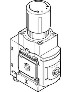MS6-LRPB-1/2-D4-A8 Precyzyjny regulator ciśnienia | Pneumatyka | Eshop Dopak | Wszystko dla Przemysłu