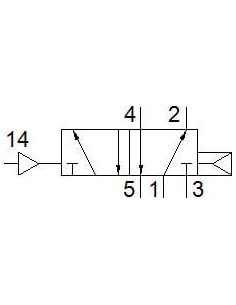 VL-5/2-D-3-C-EX Zawór pneumatyczny | Pneumatyka | Eshop Dopak | Wszystko dla Przemysłu 2