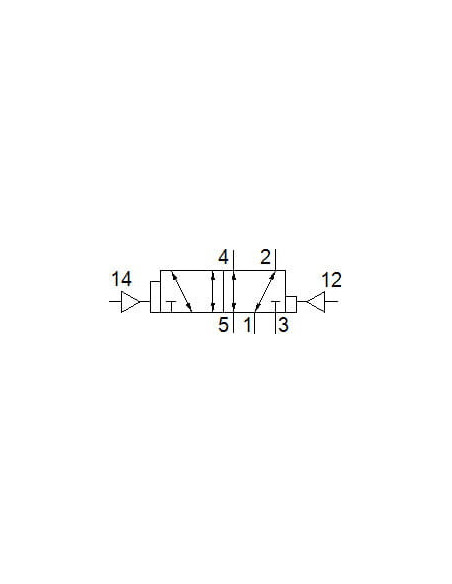 JD-5/2-D-3-C-EX Zawór pneumatyczny | Pneumatyka | Eshop Dopak | Wszystko dla Przemysłu