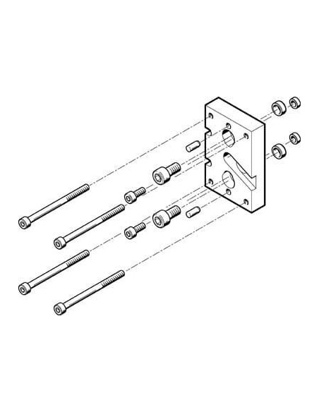 HAPG-SD2-23 Zespół adaptera | Pneumatyka | Eshop Dopak | Wszystko dla Przemysłu