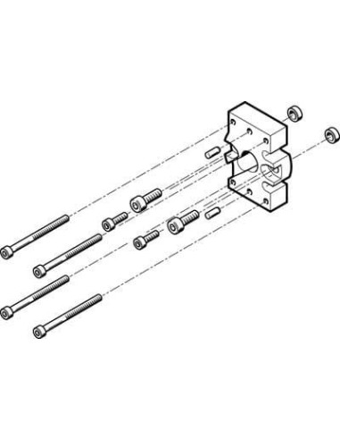 HAPG-SD2-24 Zespół adaptera | Pneumatyka | Eshop Dopak | Wszystko dla Przemysłu