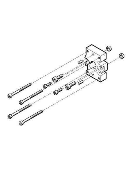 HAPG-SD2-24 Zespół adaptera | Pneumatyka | Eshop Dopak | Wszystko dla Przemysłu