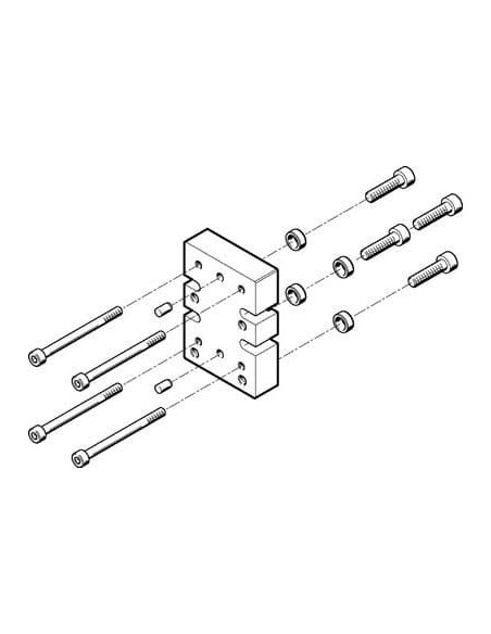 HAPG-82 Zespół adaptera | Pneumatyka | Eshop Dopak | Wszystko dla Przemysłu