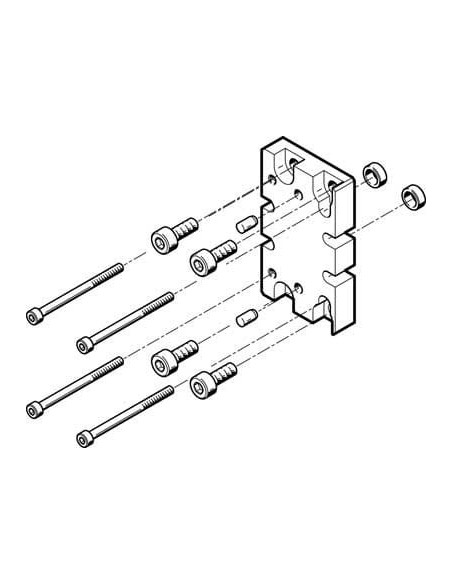 HAPG-83 Zespół adaptera | Pneumatyka | Eshop Dopak | Wszystko dla Przemysłu