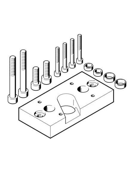 HAPG-SD2-30 Zespół adaptera | Pneumatyka | Eshop Dopak | Wszystko dla Przemysłu