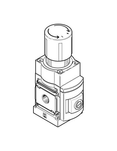 MS6-LRP-3/8-D2-A8 Precyzyjny regulator ciśnienia | Pneumatyka | Eshop Dopak | Wszystko dla Przemysłu