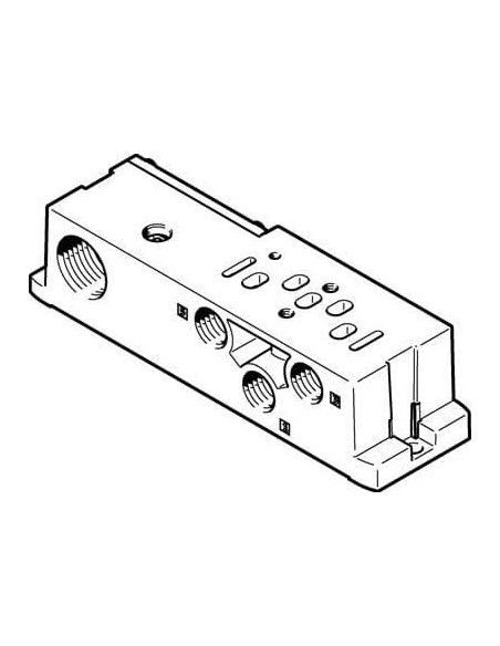 VABS-S4-1S-G14-K2 Płyta przyłączeniowa | Pneumatyka | Eshop Dopak | Wszystko dla Przemysłu