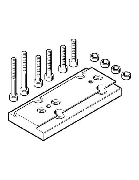 HAPG-92 Zespół adaptera | Pneumatyka | Eshop Dopak | Wszystko dla Przemysłu