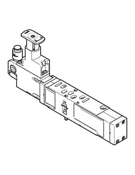 VABF-S4-1-R2C2-C-6 Płyta z regulatorem | Pneumatyka | Eshop Dopak | Wszystko dla Przemysłu