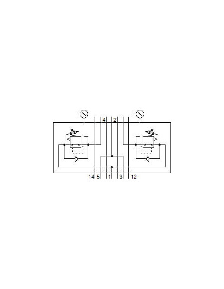 VABF-S4-2-R5C2-C-6 Płyta z regulatorem | Pneumatyka | Eshop Dopak | Wszystko dla Przemysłu