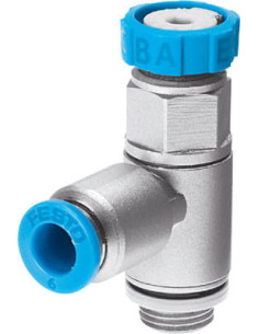 GRLSA-1/8-QS-6 Zawór dławiąco-zwrotny | Hydraulika | Eshop Dopak | Wszystko dla Przemysłu