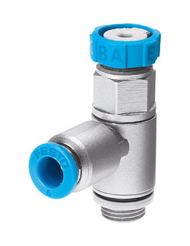 GRLSA-1/8-QS-6 Zawór dławiąco-zwrotny | Hydraulika | Eshop Dopak | Wszystko dla Przemysłu