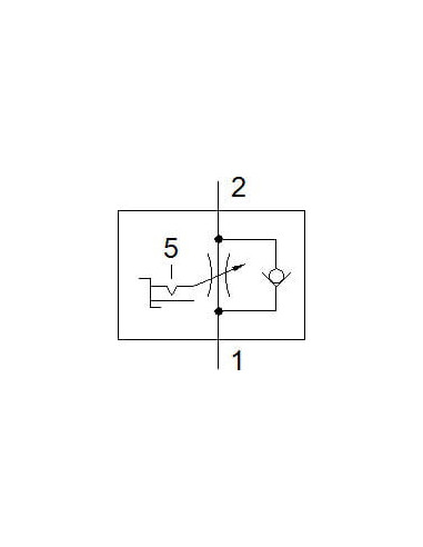 GRLSA-1/4-QS-8 Zawór dławiąco-zwrotny | Hydraulika | Eshop Dopak | Wszystko dla Przemysłu