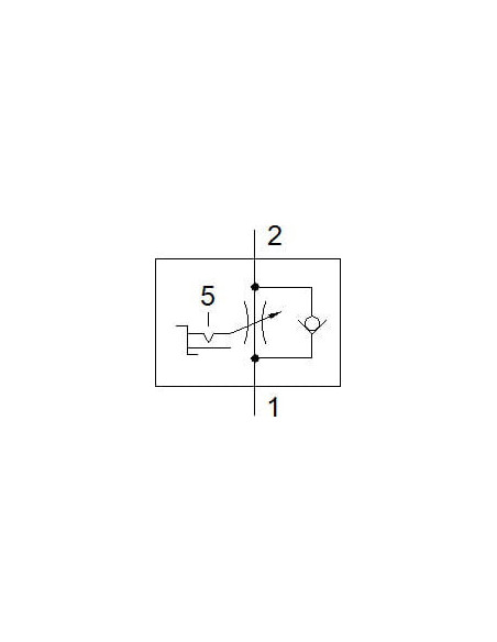 GRLSA-1/4-QS-8 Zawór dławiąco-zwrotny | Hydraulika | Eshop Dopak | Wszystko dla Przemysłu