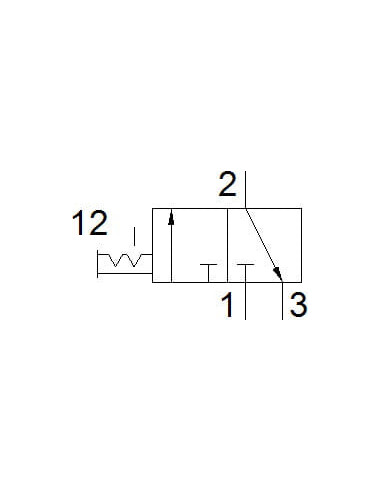MS6-EM1-1/2-S Zawór załączający | Pneumatyka | Eshop Dopak | Wszystko dla Przemysłu