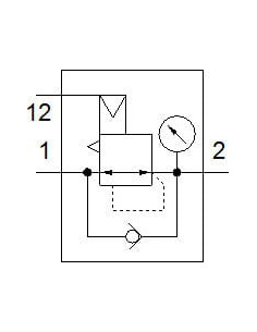 MS12-LR-G-PO Regulator ciśnienia | Pneumatyka | Eshop Dopak | Wszystko dla Przemysłu 2