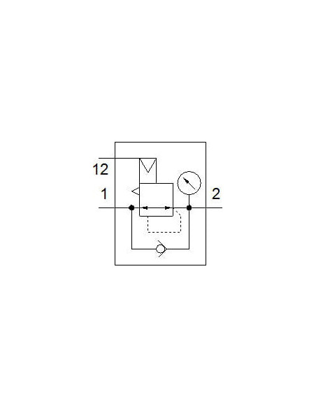 MS12-LR-G-PO Regulator ciśnienia | Pneumatyka | Eshop Dopak | Wszystko dla Przemysłu