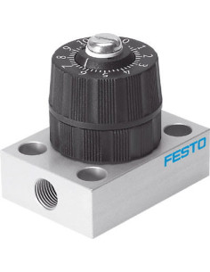 GRP-160-1/8-AL Precyzyjny zawór dławiąco-zwrotny | Hydraulika | Eshop Dopak | Wszystko dla Przemysłu