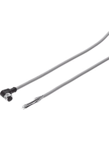 NEBU-M12W8-K-2-N-LE8 Gniazdo wtykowe z kablem | Przewody i Złącza | Eshop Dopak | Wszystko dla Przemysłu