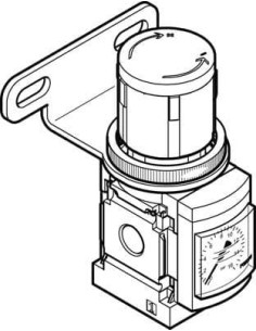 MS4-LR-1/8-D6-WR Regulator ciśnienia | Pneumatyka | Eshop Dopak | Wszystko dla Przemysłu