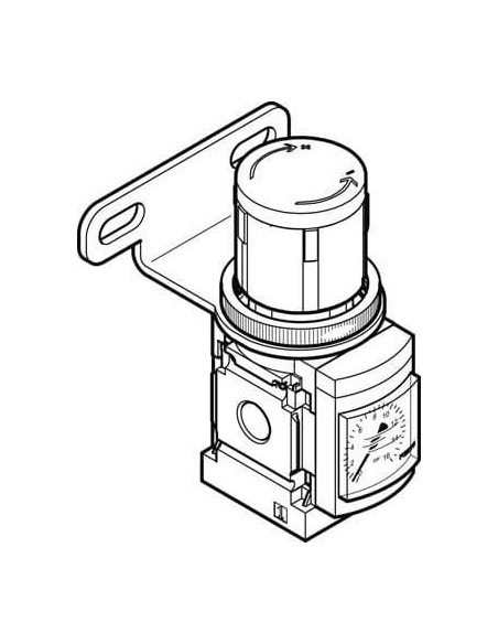 MS4-LR-1/8-D6-WR Regulator ciśnienia | Pneumatyka | Eshop Dopak | Wszystko dla Przemysłu