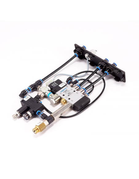 Elektrozawór   regulator ciśnienia, CPE14-M1BH-5LS-1/8 196942   LRMA-QS-6 153496, Festo