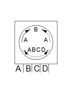 DHTG-90-12-A Stół obrotowy | Pneumatyka | Eshop Dopak | Wszystko dla Przemysłu 2