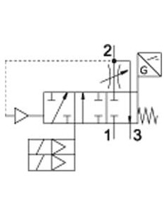 MS6-SV-1/2-E-10V24-AG Zawór wolnego startu/szybkie go odpowietrzenia | Pneumatyka | Eshop Dopak | Wszystko dla Przemysłu 2