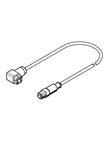 NEBC-P1W4-K-0.3-N-M12G5 Kabel łączący | Pneumatyka | Eshop Dopak | Wszystko dla Przemysłu