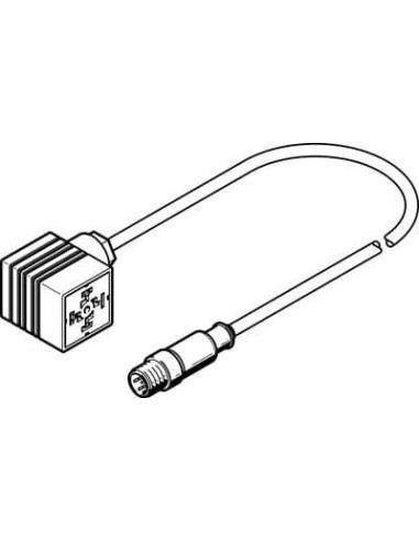 NEBC-A1W3-K-0.3-N-M12G5 Kabel łączący | Pneumatyka | Eshop Dopak | Wszystko dla Przemysłu